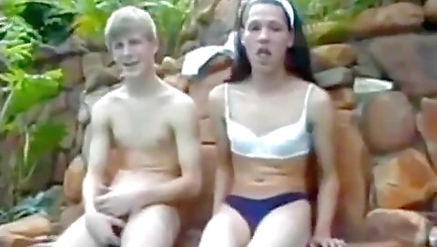 Beautiful blonde 18+ with a tattooed ass in the nude and 18+ videos