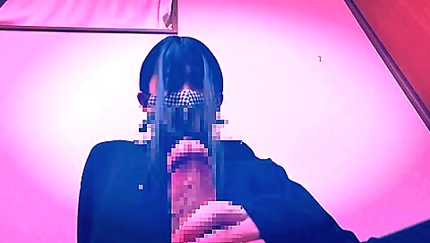 Asian solo video showing the amateur beauty using her hands