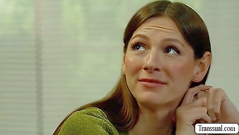 Bareback girl fucked with huge dildo with big dick